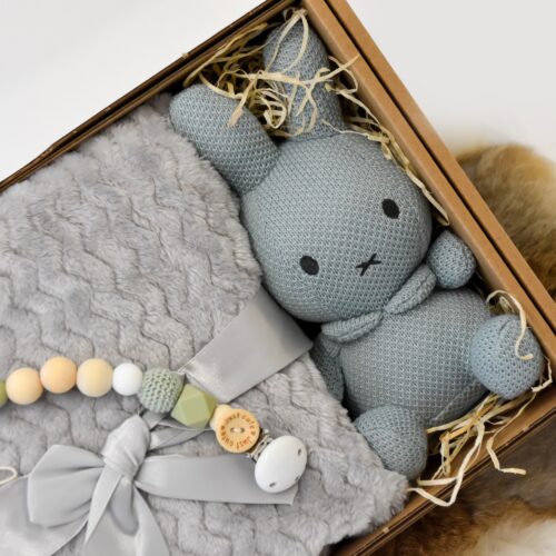 BabyBox - Baby's 1e KnuffelBox - Origineel Kraamcadeau Kraampakket Babypakket Babycadeau