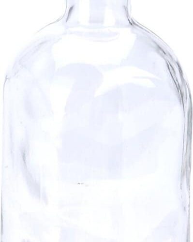 Flesje glas met kurk - 120 ml - doopsuiker - tafeldecoratie - snelle levering - goedkoop - Ieper - Zonnebeke - Roeselare